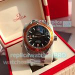 AAA Copy Omega Seamaster Planet Ocean 600m Black Orange Bezel 8215 Watch 